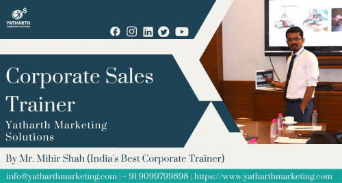 Corporate Sales Trainer Yatharth Marketing Solutions