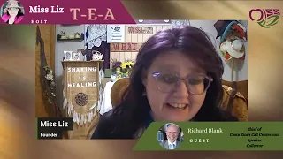 Teatime with Miss Liz podcast guest Richard Blank Costa Rica's Call Center.