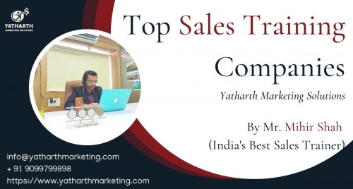 Top Sales Training Companies Yatharth Marketing Solutions